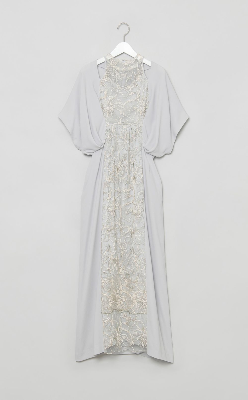 フラワーレースドッキングワンピース