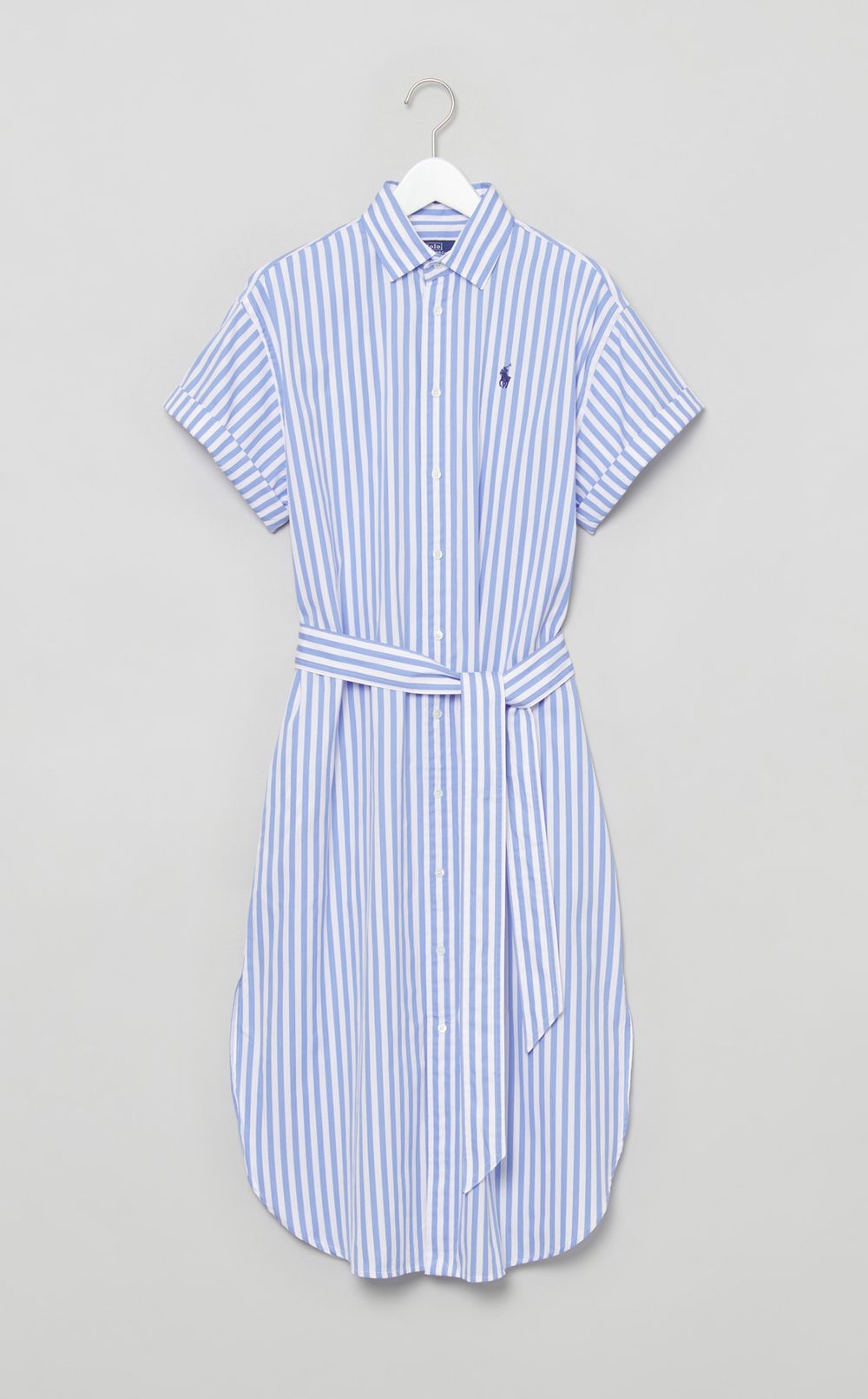 ロンドンストライプシャツワンピース