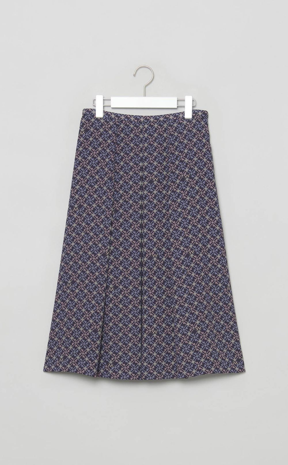 リバティプリントタックフレアスカート