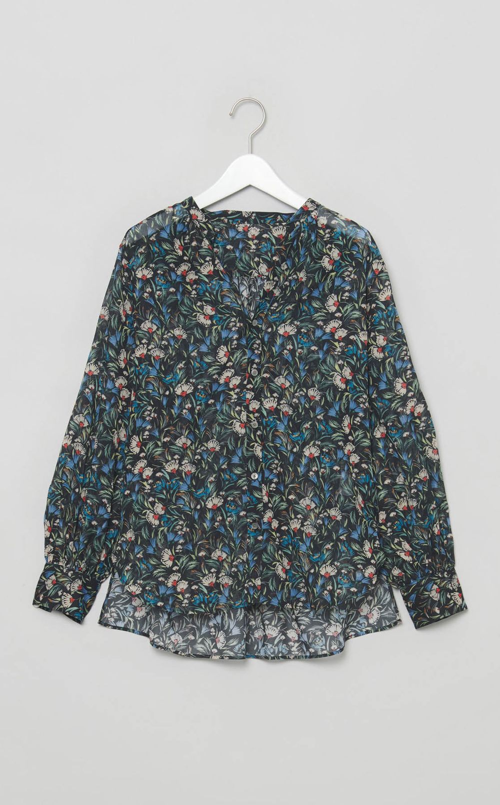 ガーデンプリントスキッパーシャツ