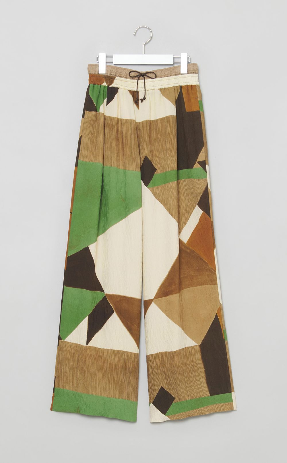 ジオメトリックパンツ