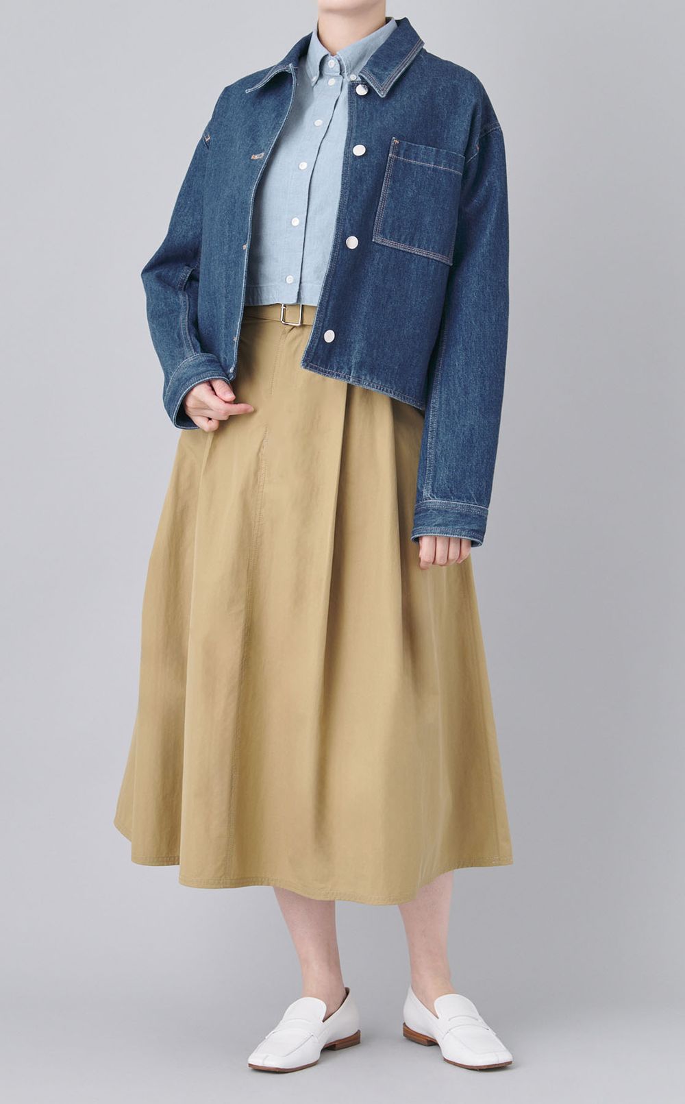 ベビーフォックスクロップドシャツ