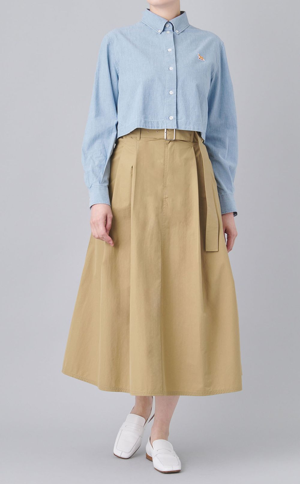 ベビーフォックスクロップドシャツ