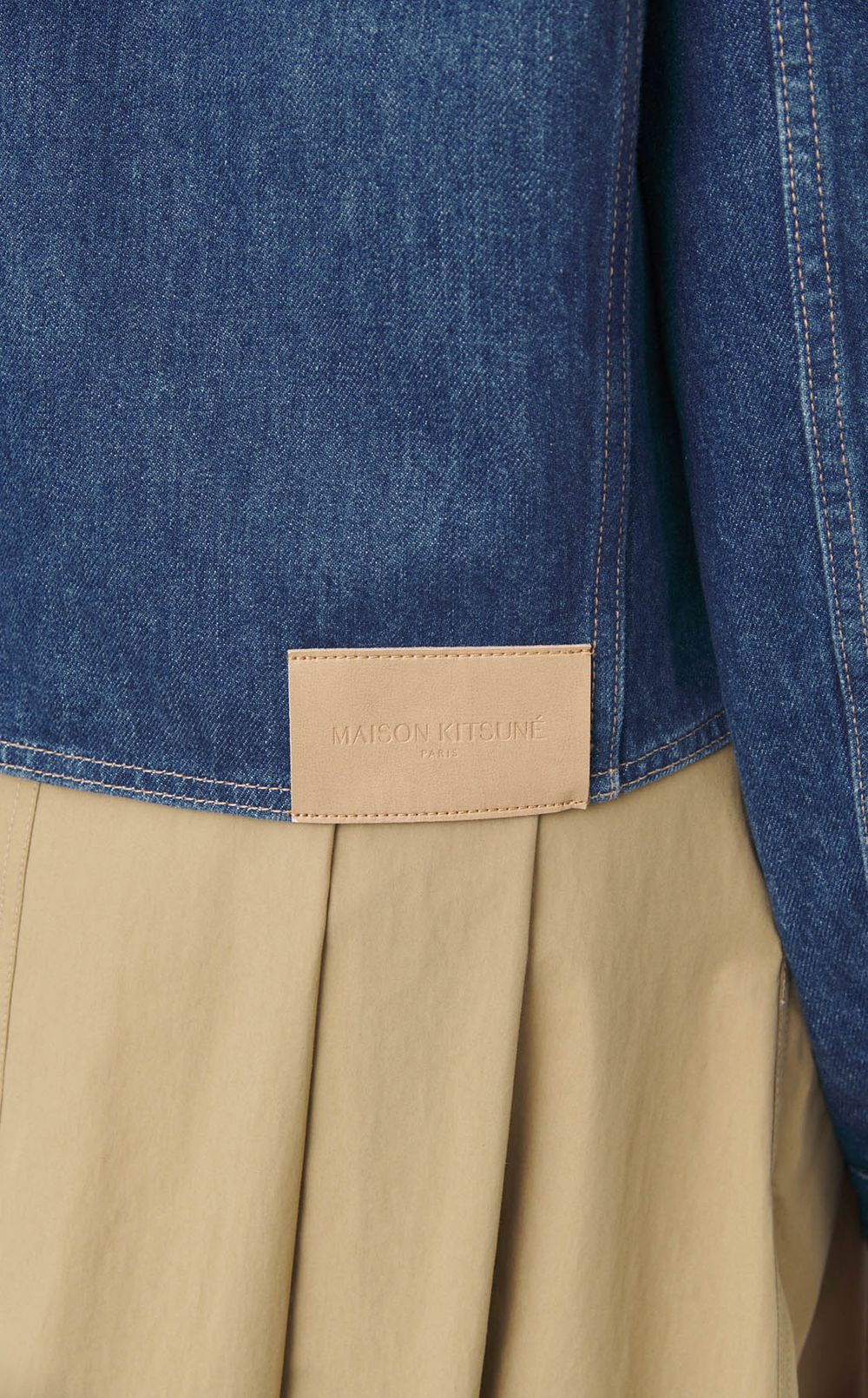 デニムクロップドジャケット