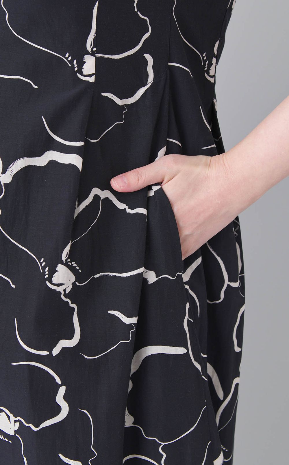 フラワープリントワンピース