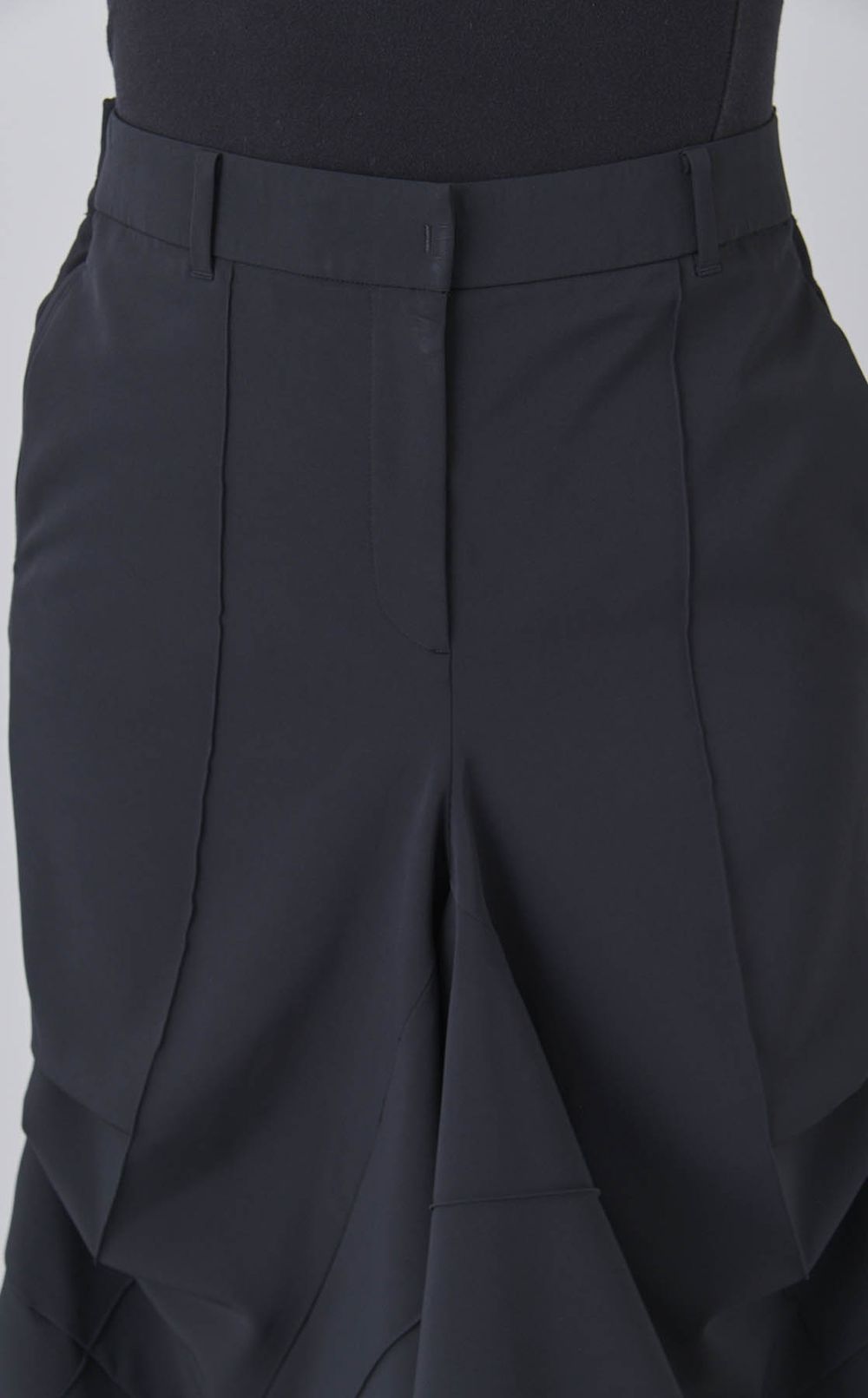 【roop】DOUBLE ATATCHES FLARE SKIRT