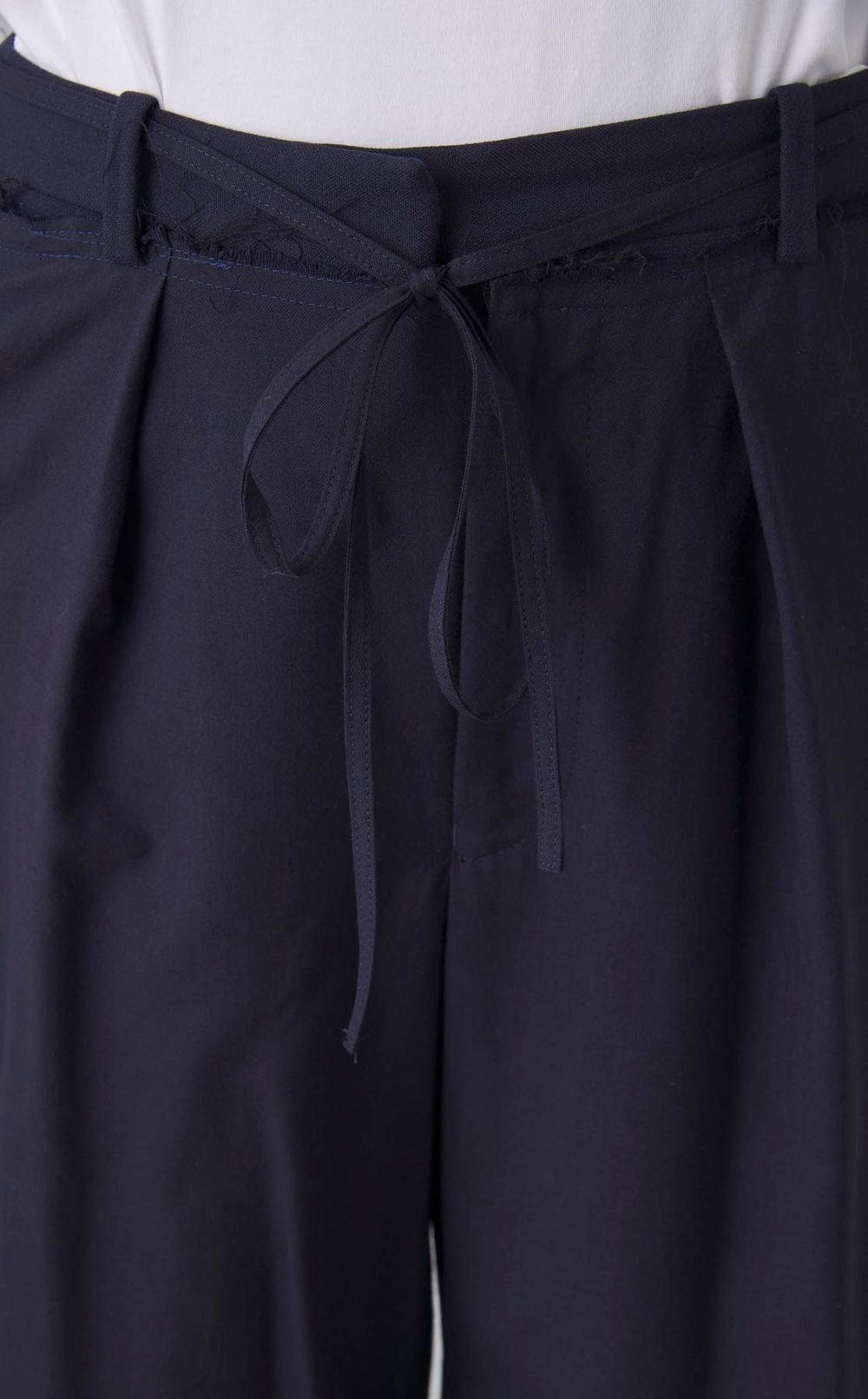 【roop】LAYERD BICOLOR FLARE PANTS