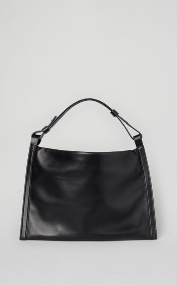 Minettaレザーショルダーバッグ