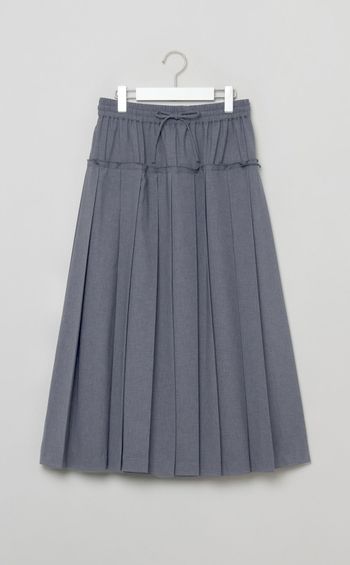 ワイドプリーツイージースカート