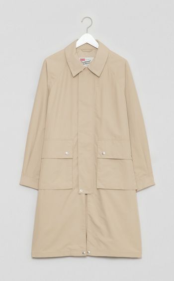タフタ2wayロングコート