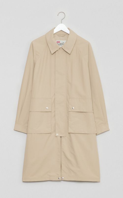 タフタ2wayロングコート