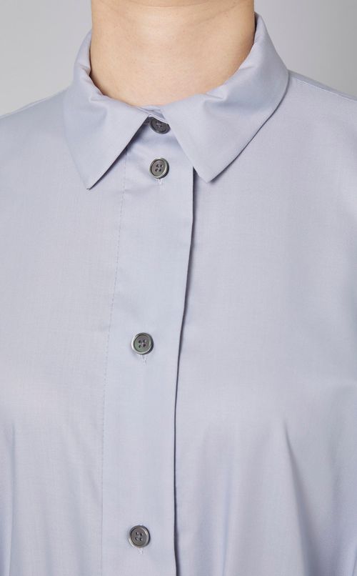 ベルト付ロングシャツワンピース