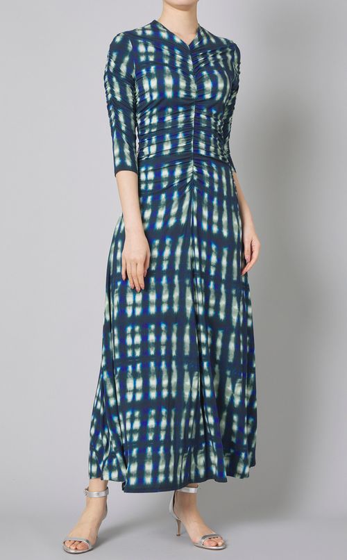 タイダイプリントジャージワンピース