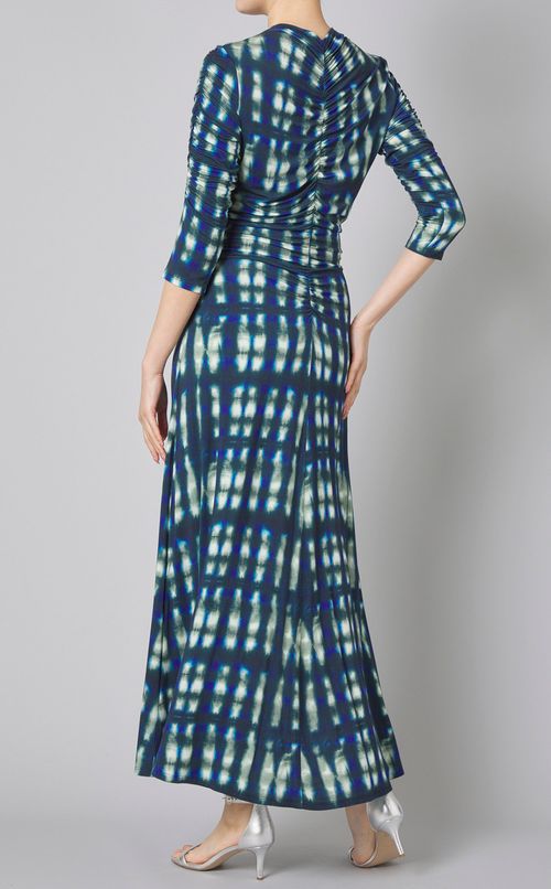 タイダイプリントジャージワンピース