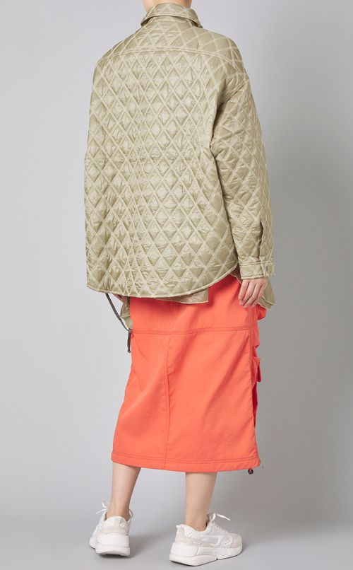 ナイロンキルティングブルゾン
