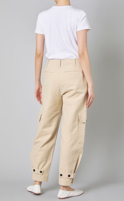 コットンサイドポケットカーゴパンツ