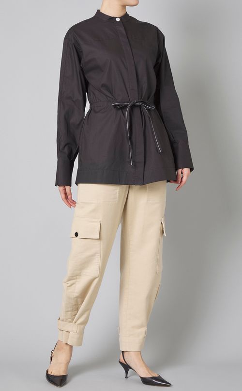 コットンサイドポケットカーゴパンツ