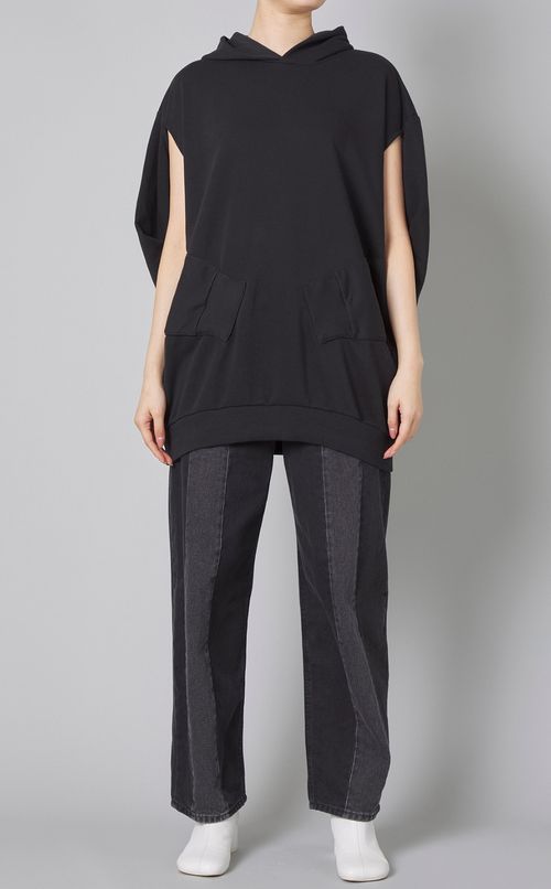 ショルダーカバースウェットフーディー