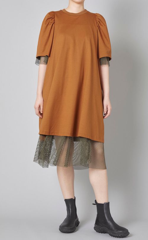 リバーシブルネットワンピース