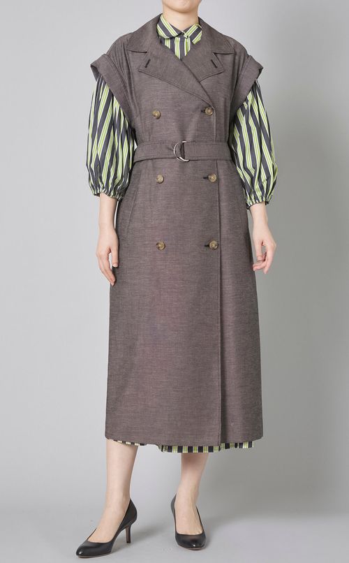 トレンチジレワンピース