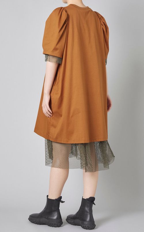 リバーシブルネットワンピース