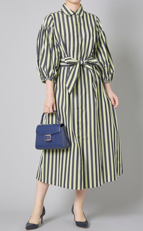 KATYレザーサッチェルバッグ