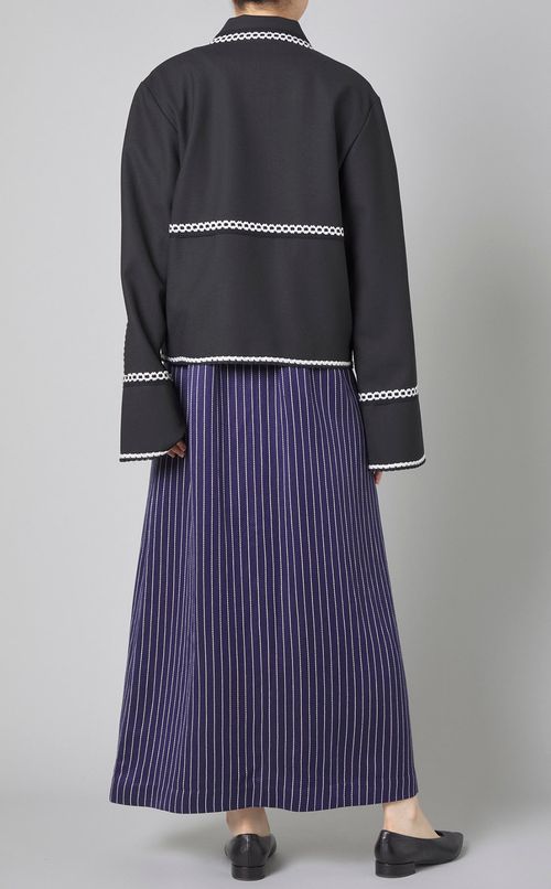 トリムフロントポケットブルゾン