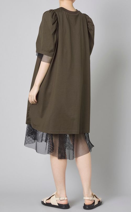 リバーシブルネットワンピース