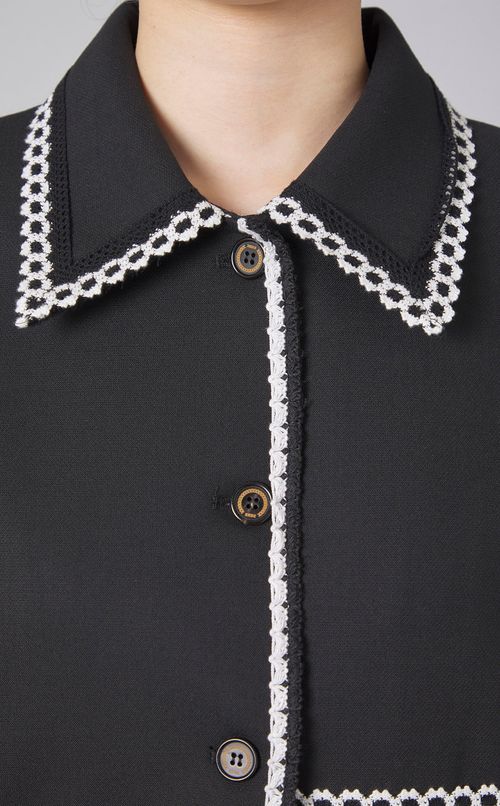 トリムフロントポケットブルゾン