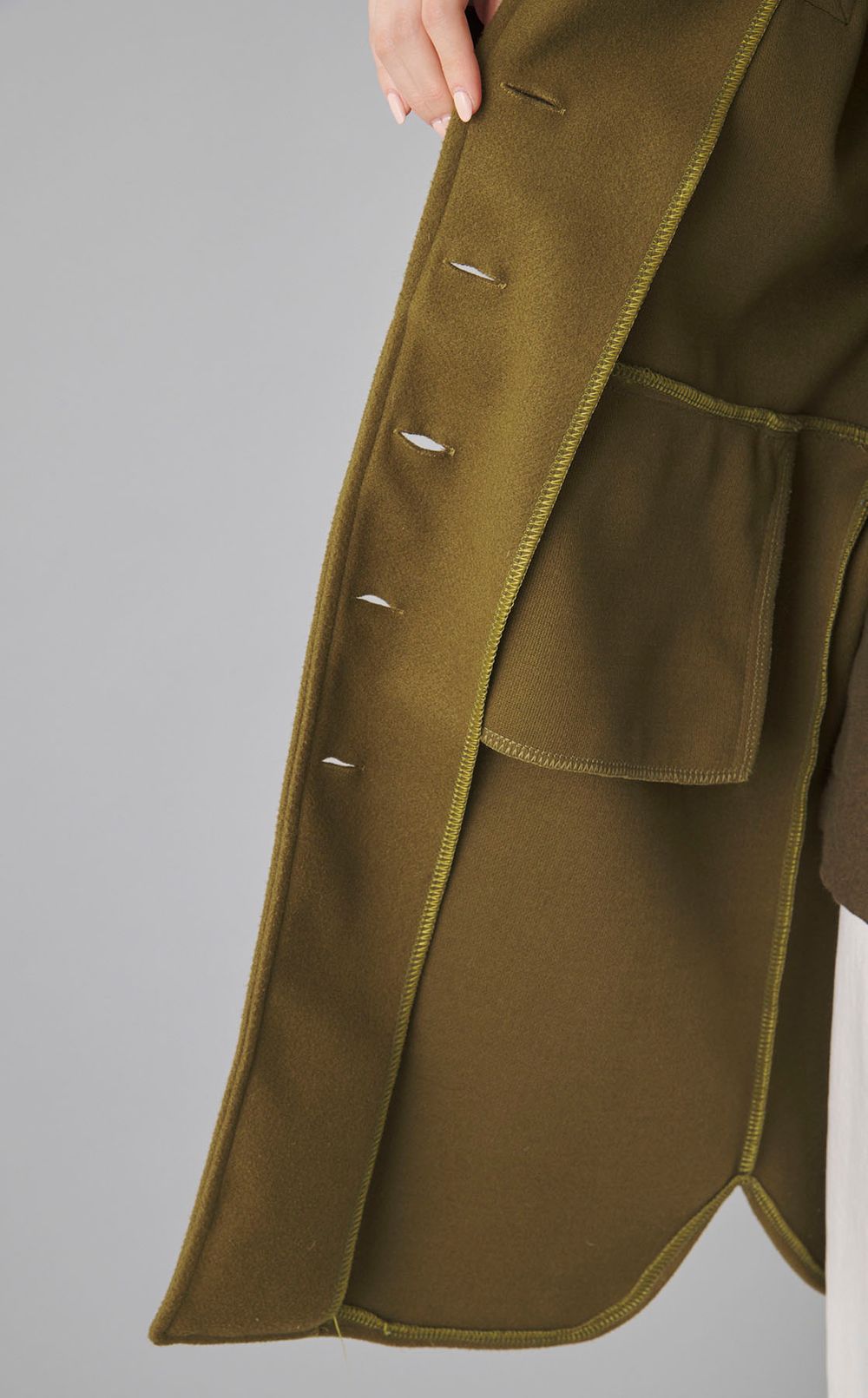 【roop】peaceful military coat