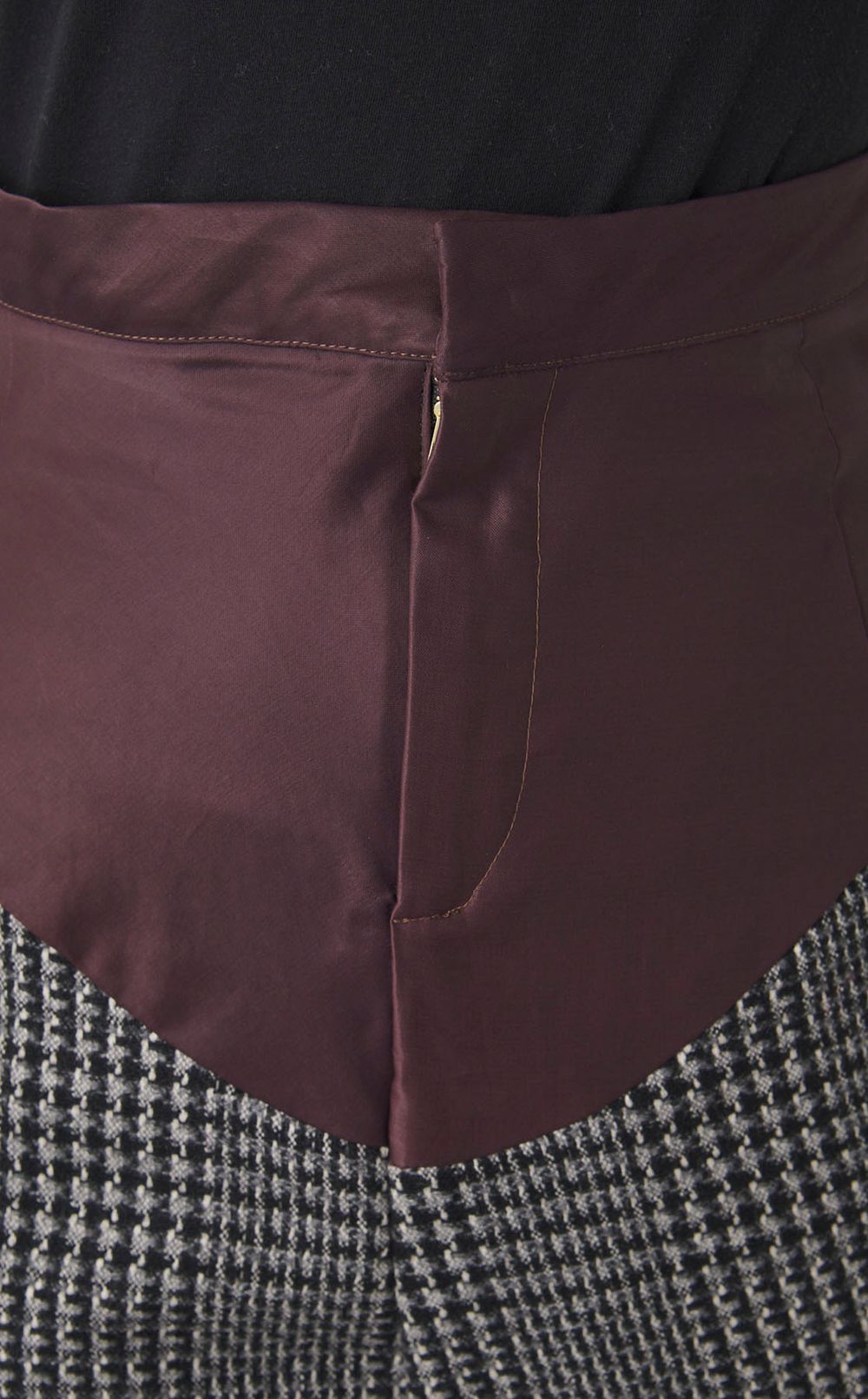 【roop】ウエスト切り替えパンツ