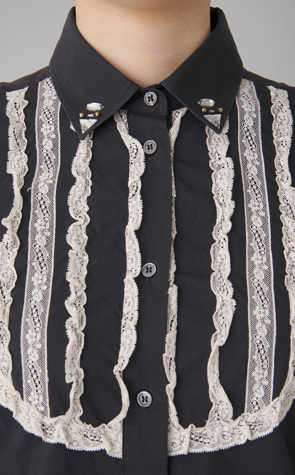 【roop】フリルシャツ