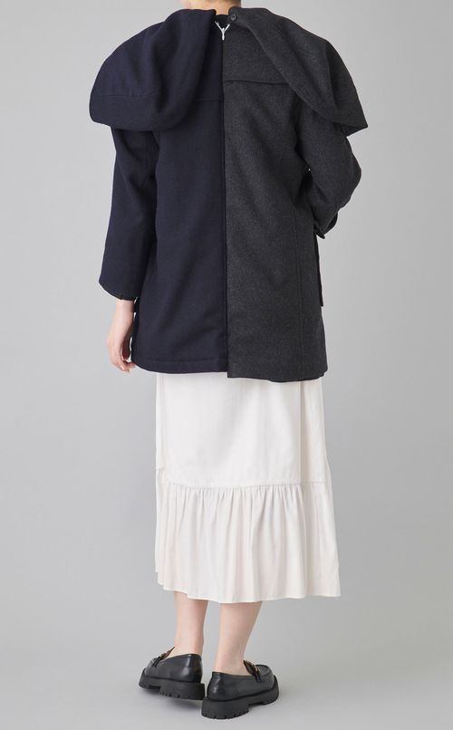 【roop】2枚剥ダッフルコート