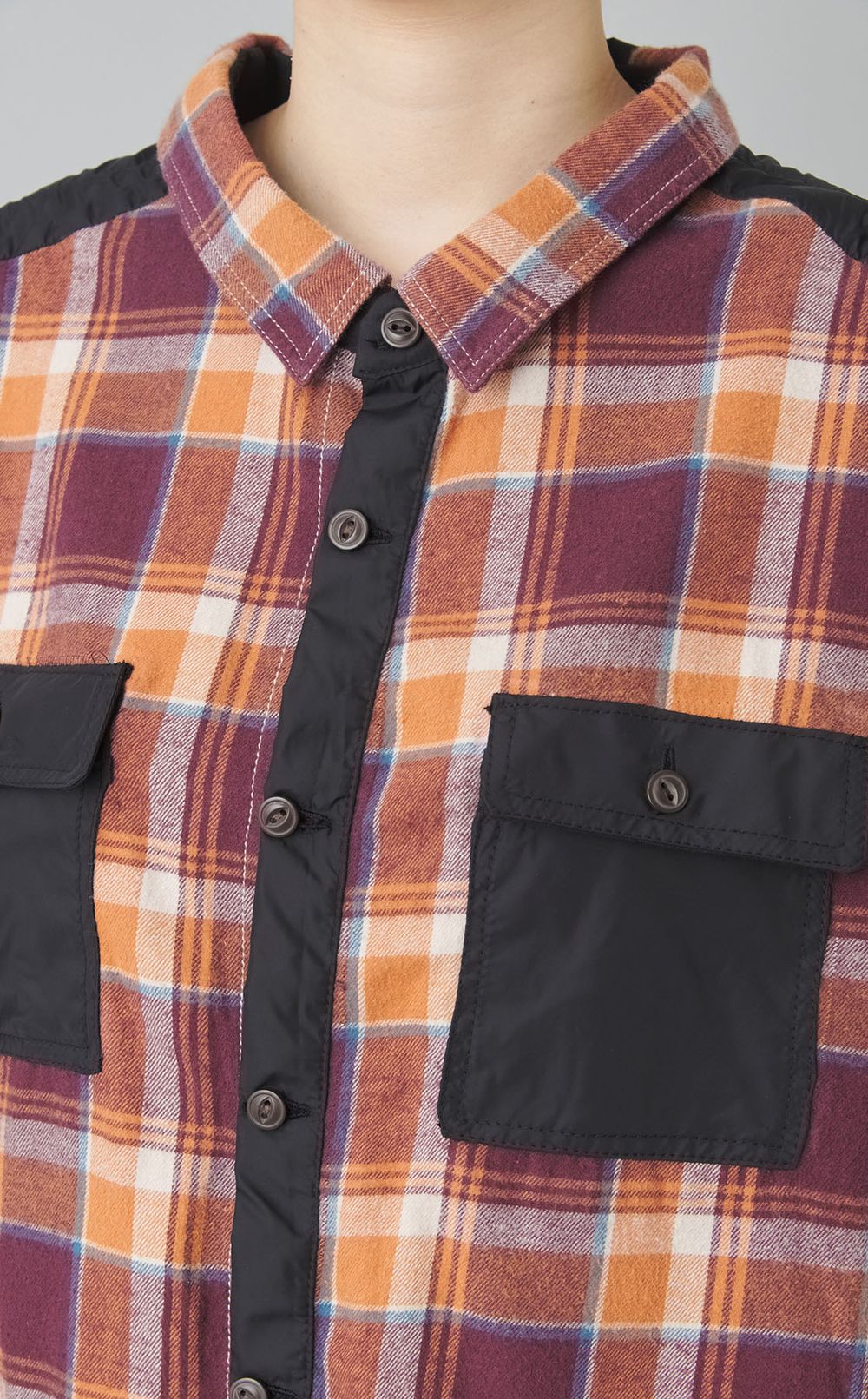 【roop】チェックシャツ