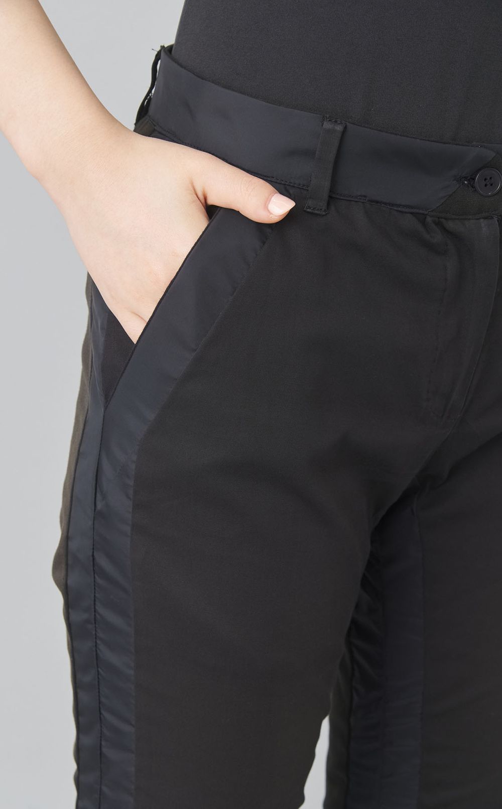 【roop】ナイロン切り替えパンツ