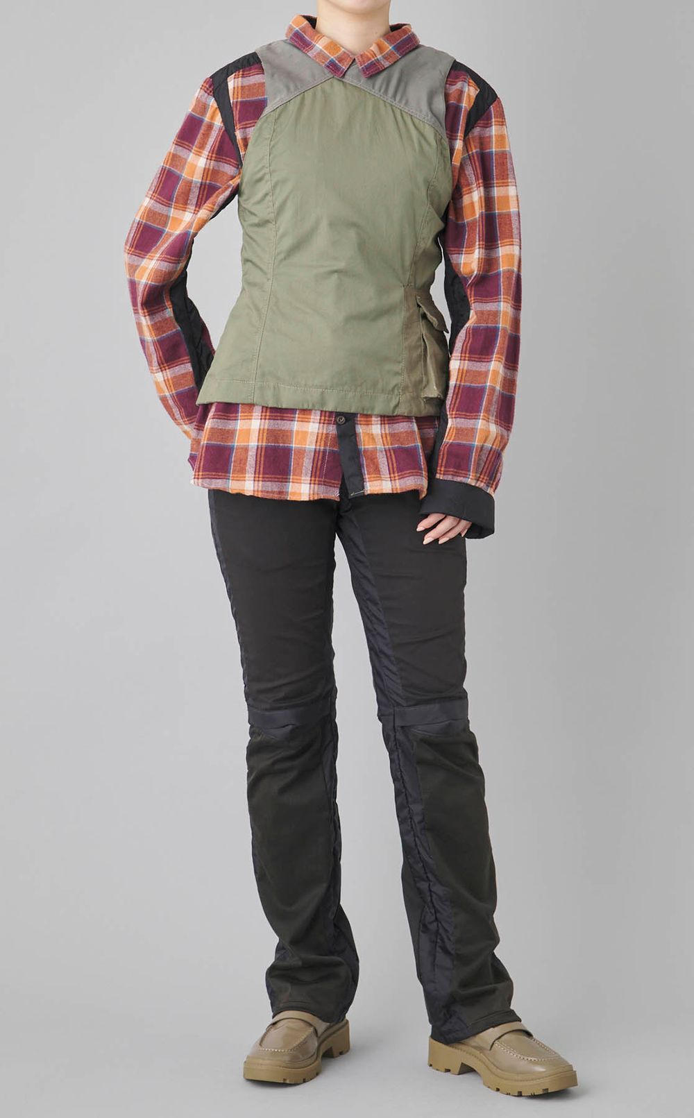 【roop】チェックシャツ