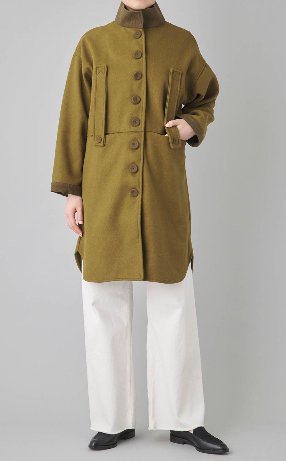 【roop】peaceful military coat