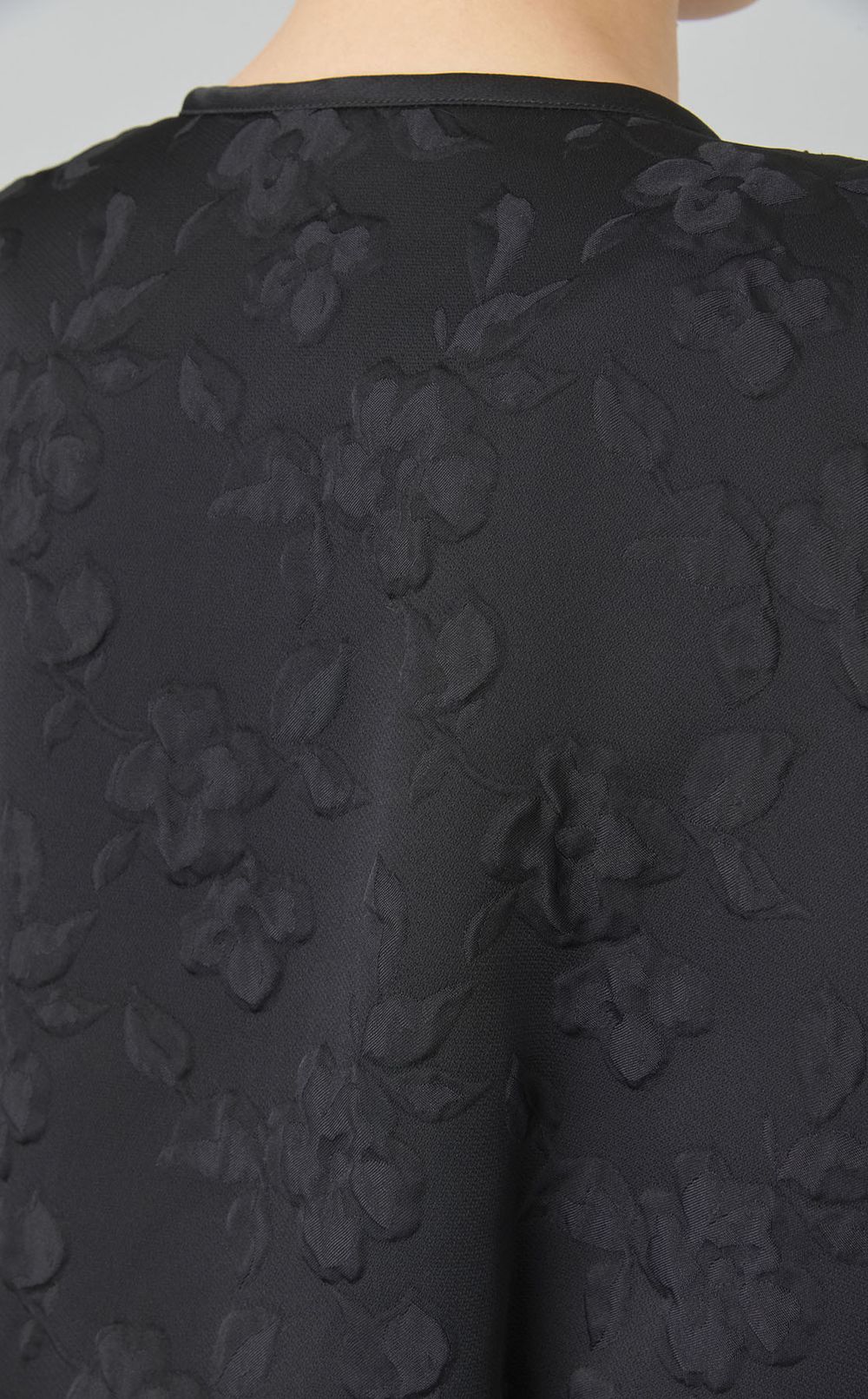 【roop】Flower Lace Jacquard Blouson