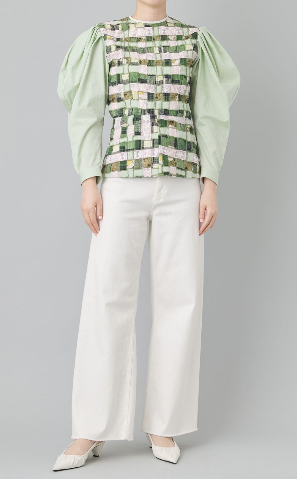 【roop】パフスリーブシャツ