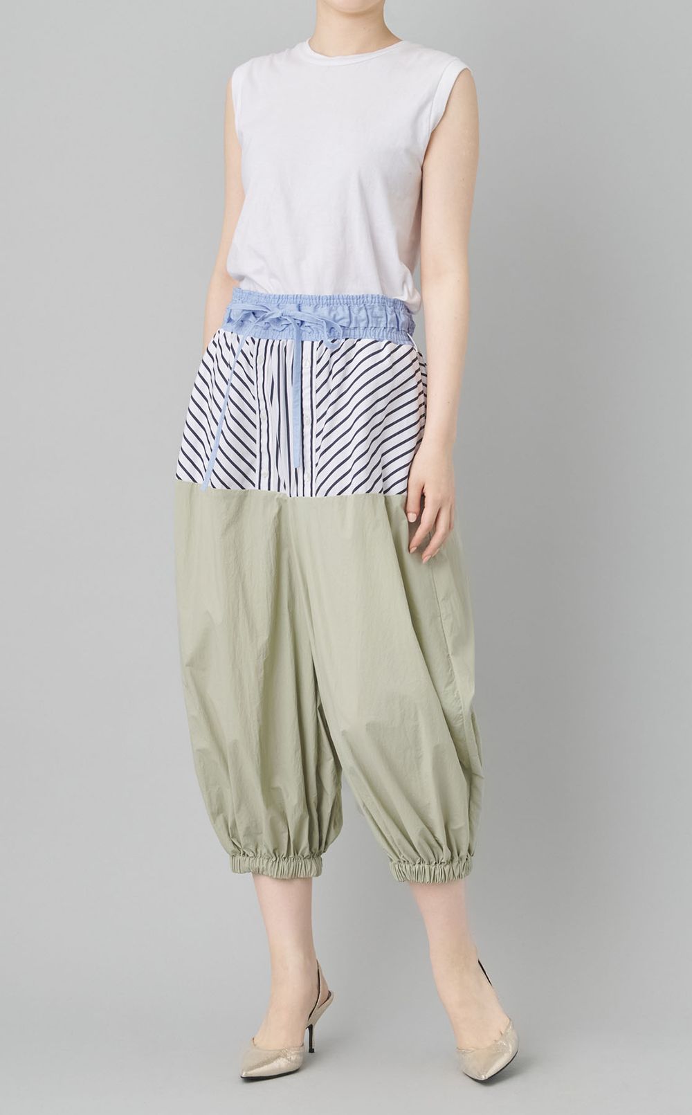 【roop】シェーリングカジュアルパンツ