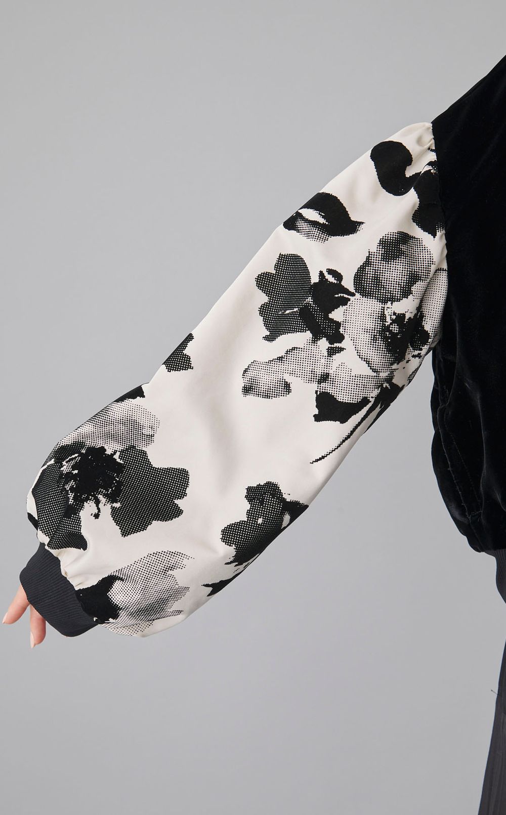 【roop】ベロアブルゾン