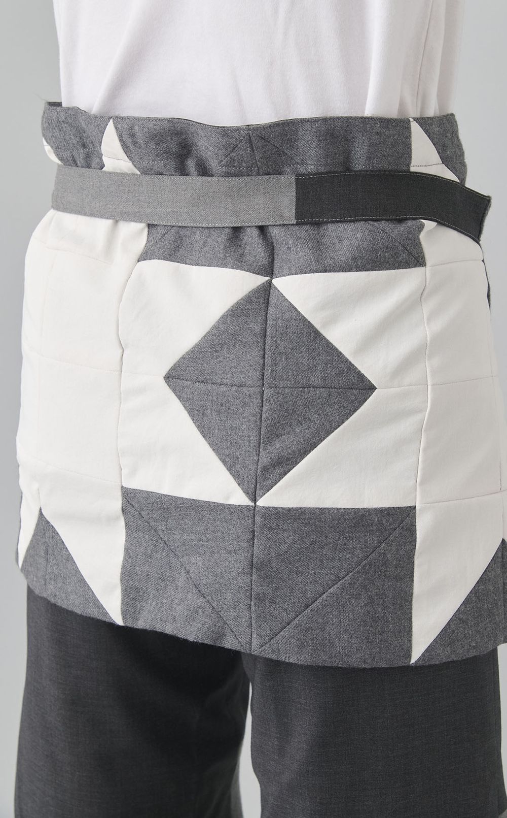 【roop】パッチワークラップスカート