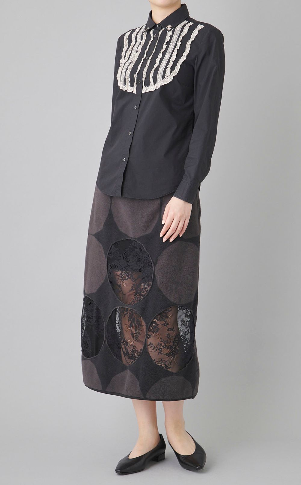 【roop】ドットスカート