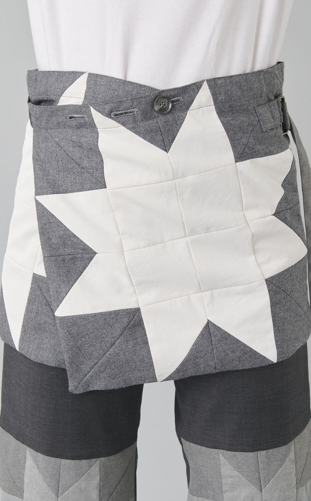 【roop】パッチワークラップスカート