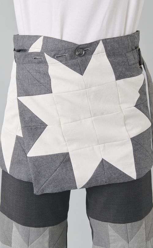 【roop】パッチワークラップスカート