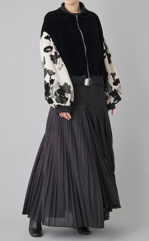 【roop】ベロアブルゾン