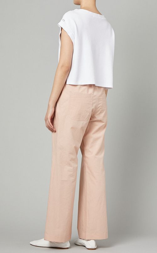 コットンリネンイージーパンツ