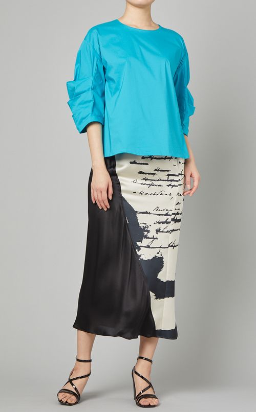 プリントイージースカート