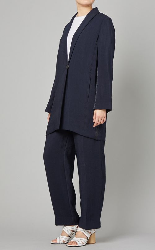 バックサテンジャケット