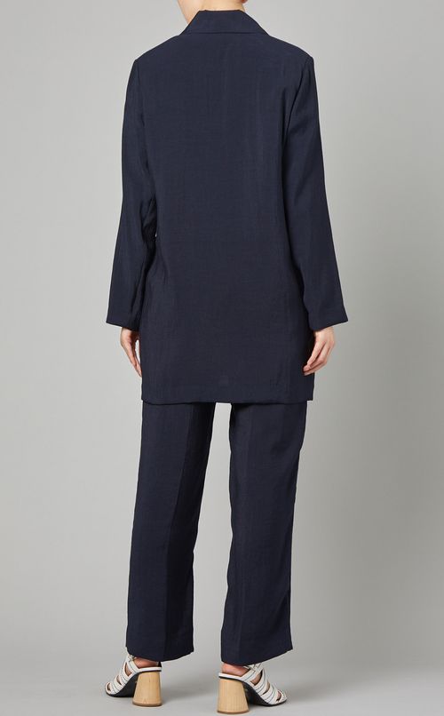 バックサテンジャケット